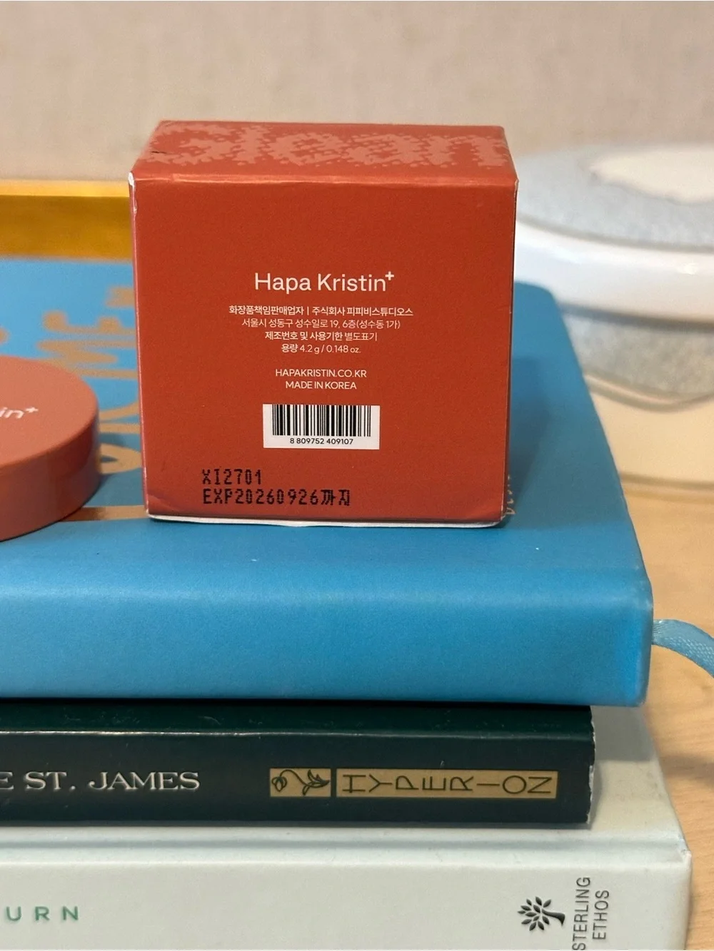 Hapa Kristin Gleam Glow Lip & Cheek Tint Shade Burnt Orange Cream Blush